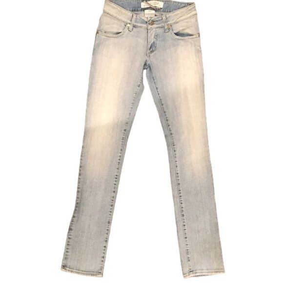 MET Denim - MET In Jeans Skinny Light Blue Jeans Sz 27 - Made In Italy